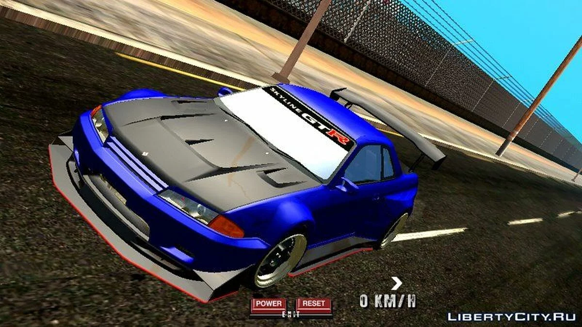 Nissan GTR R32 Дрифт / GTA San Andreas (iOS, Android)