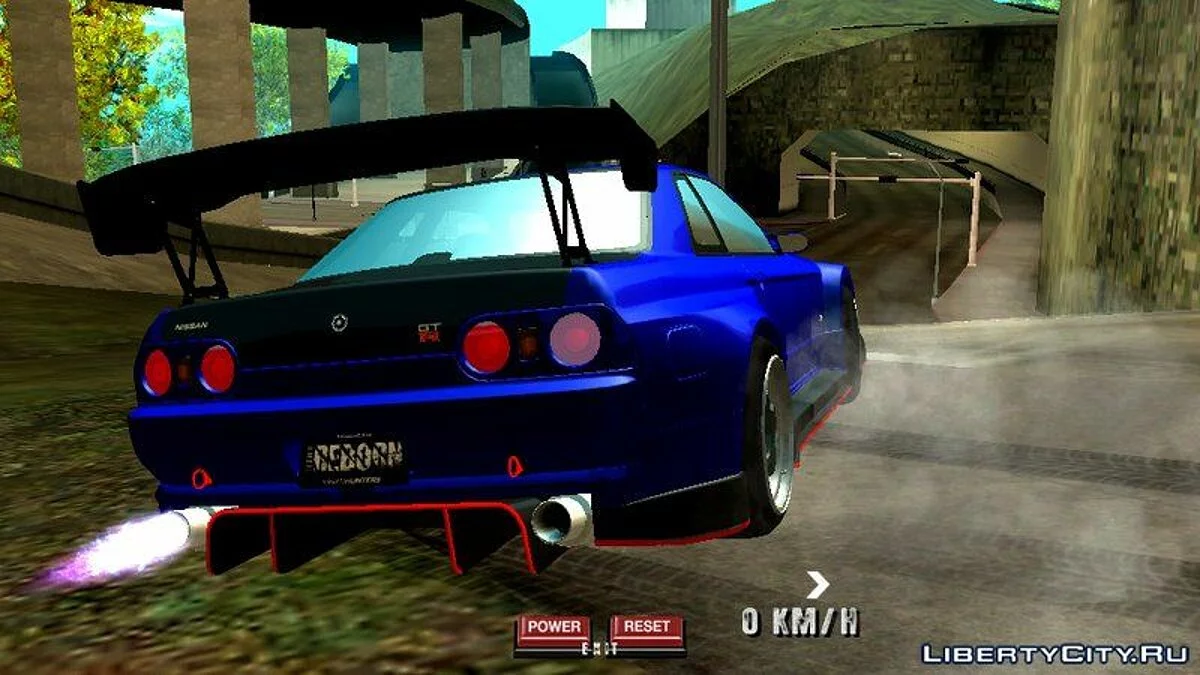 Nissan GTR R32 Дрифт / GTA San Andreas (iOS, Android)