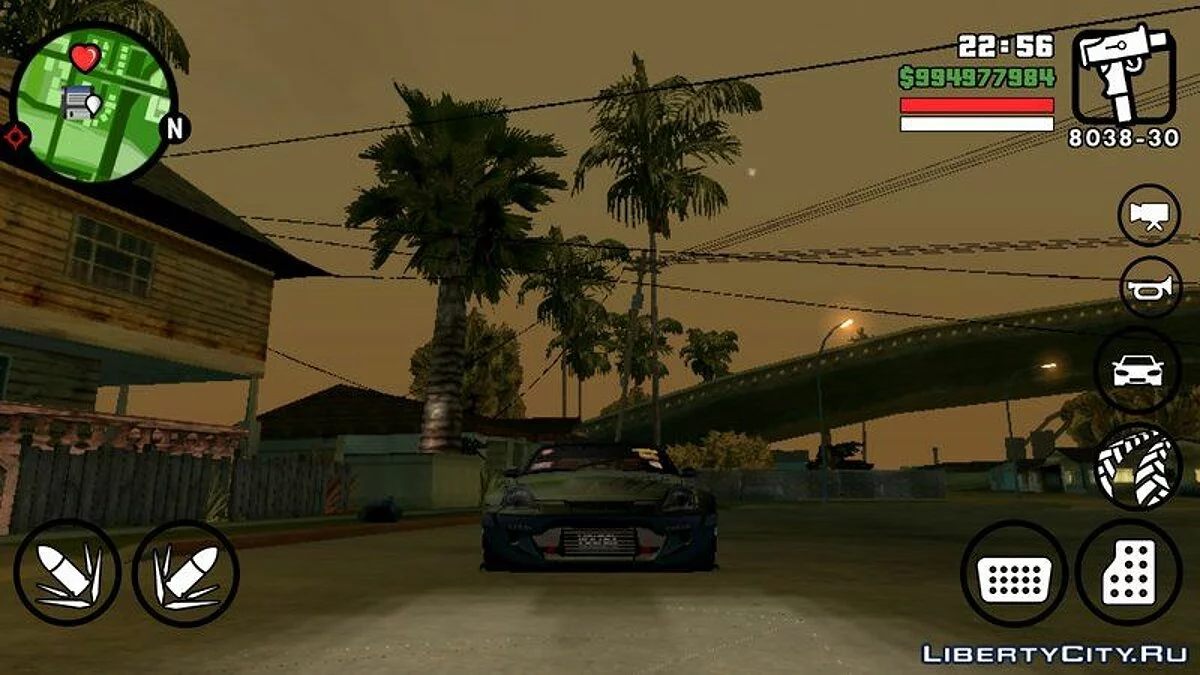 Nissan 350z / GTA San Andreas (iOS, Android)