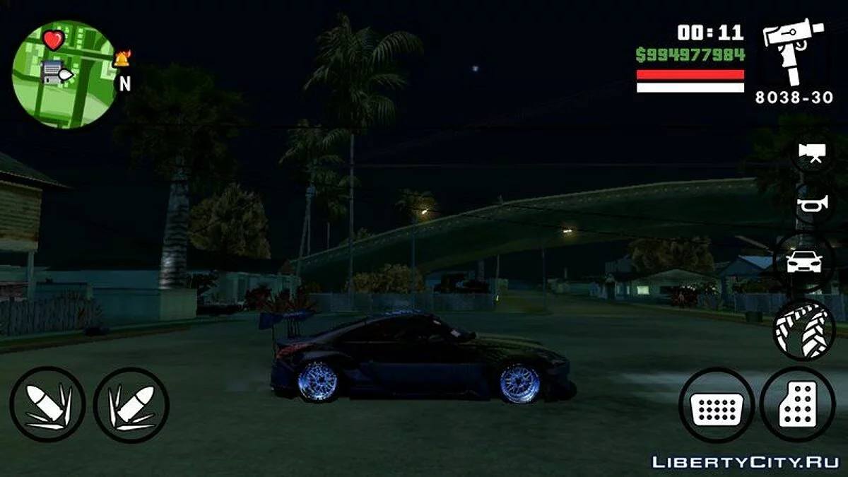 Nissan 350z / GTA San Andreas (iOS, Android)