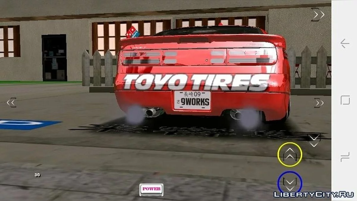نيسان 300zx Twin Turbo / GTA سان أندرياس (iOS، أندرويد)