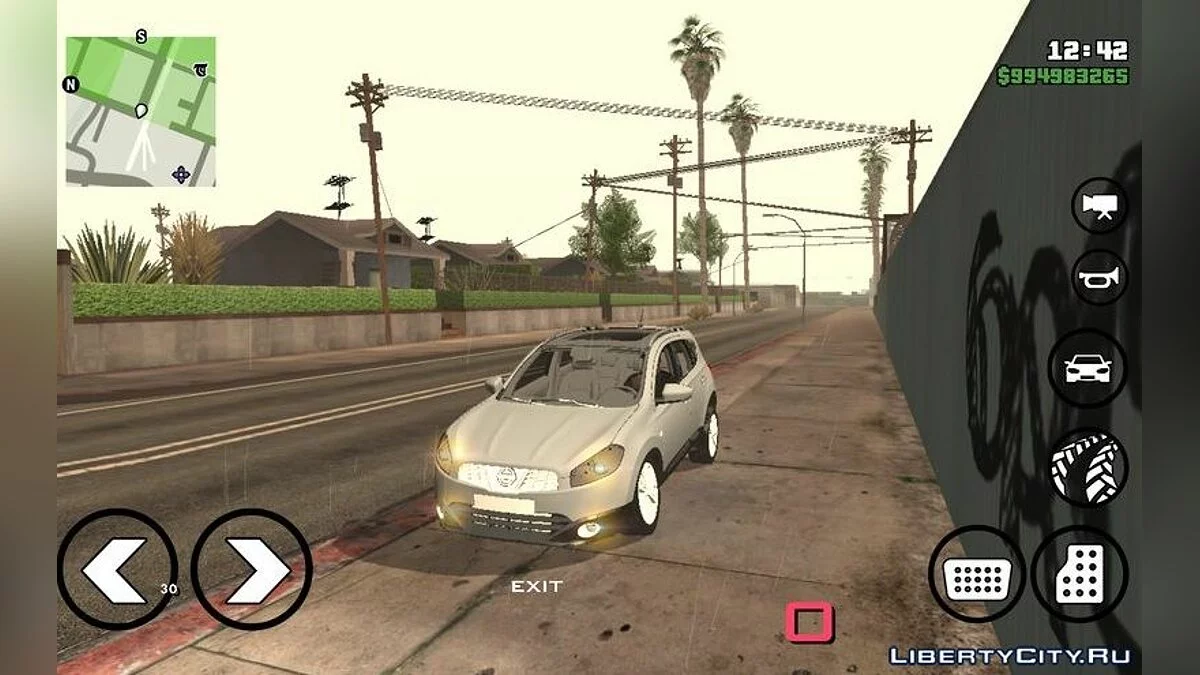 Nissan Qashqai (DFF only) / GTA San Andreas (iOS, Android)
