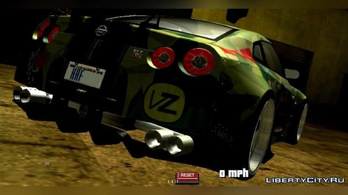 Nissan R35 GT-R Rocket Bunny / GTA San Andreas (iOS, Android)