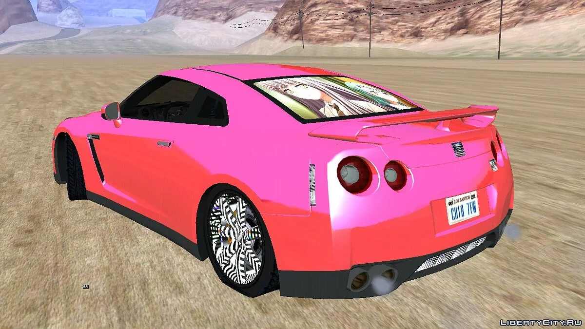 Nissan GT-R R35 [RHA] / GTA San Andreas (iOS, Android)