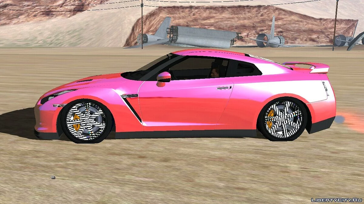 Nissan GT-R R35 [RHA] / GTA San Andreas (iOS, Android)