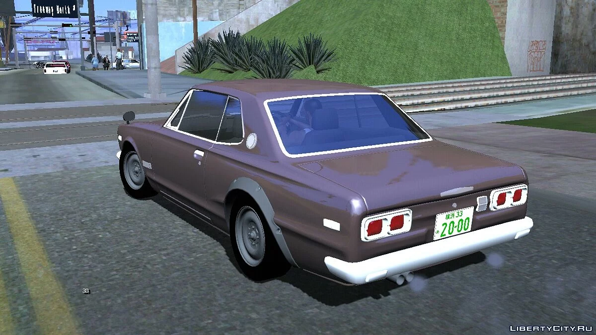 نيسان سكاي لاين 2000 GT-R / GTA سان أندرياس (iOS، أندرويد)