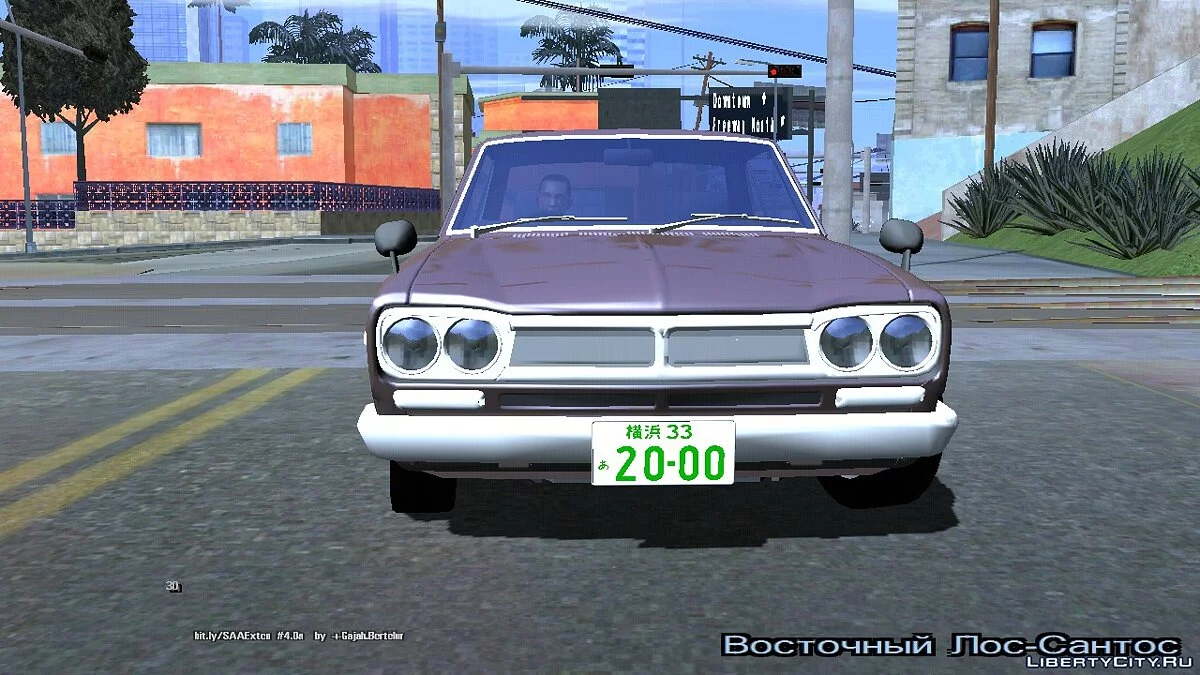نيسان سكاي لاين 2000 GT-R / GTA سان أندرياس (iOS، أندرويد)