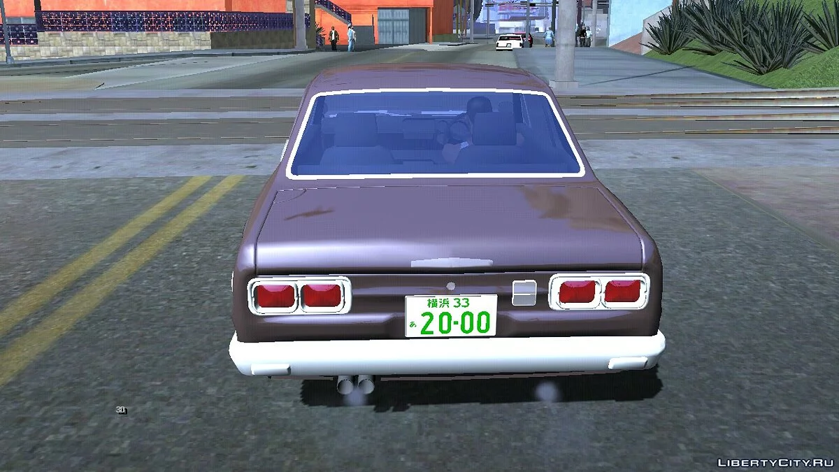 نيسان سكاي لاين 2000 GT-R / GTA سان أندرياس (iOS، أندرويد)