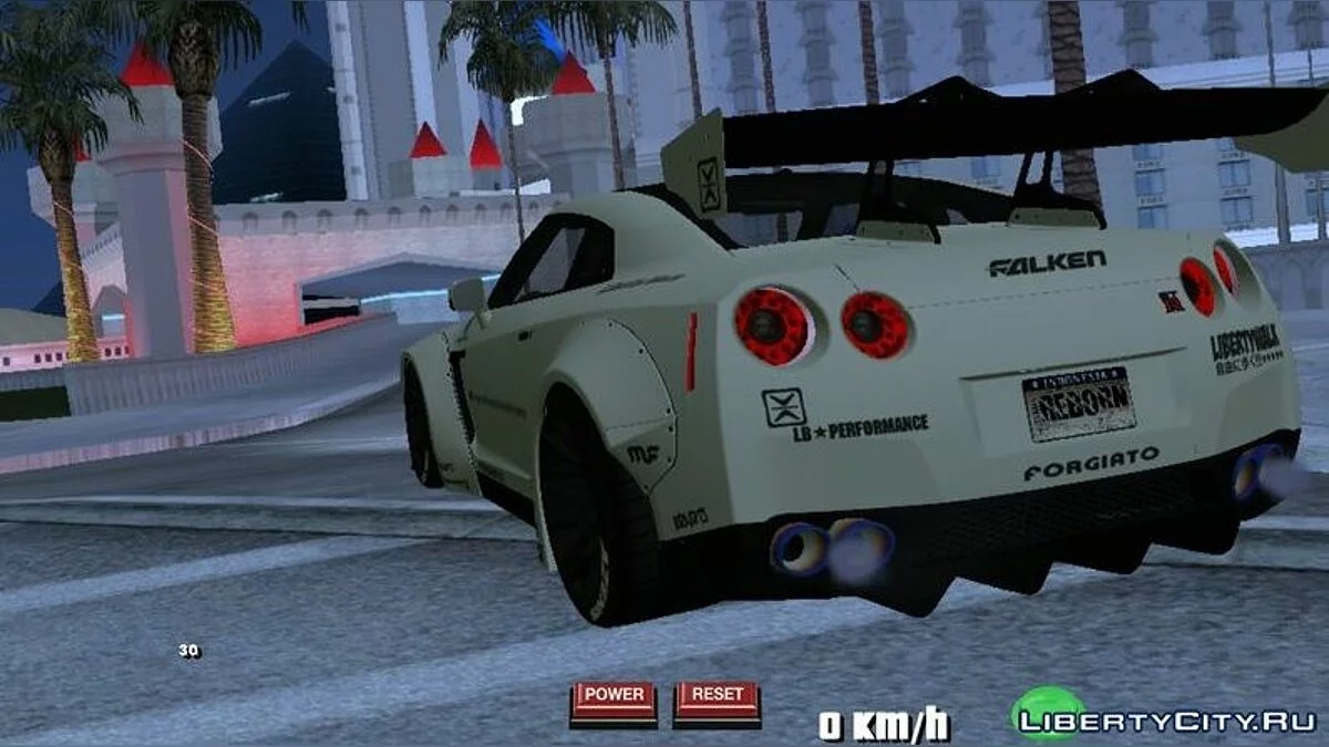 Nissan GTR R35 Premium 2015 Liberty Walk / GTA San Andreas (iOS, Android)