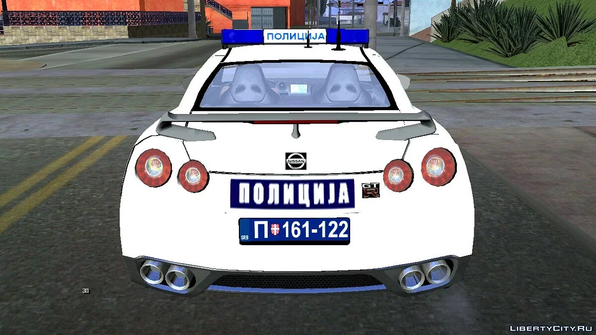 Nissan GTR - Police / GTA San Andreas (iOS, Android)