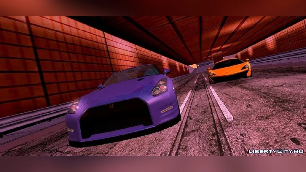 Nissan GT-R Egoist / GTA سان أندرياس (iOS، أندرويد)