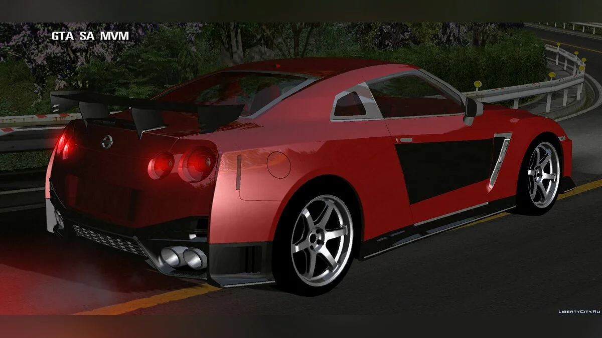 Nissan GT-R (R35) (apenas DFF) / GTA San Andreas (iOS, Android)