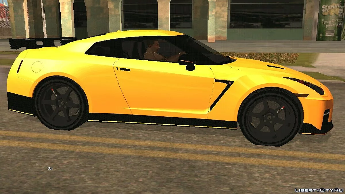 نيسان GT-R / GTA سان أندرياس (iOS، أندرويد)