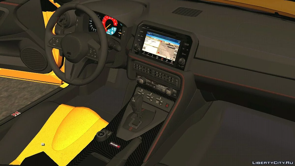 نيسان GT-R / GTA سان أندرياس (iOS، أندرويد)