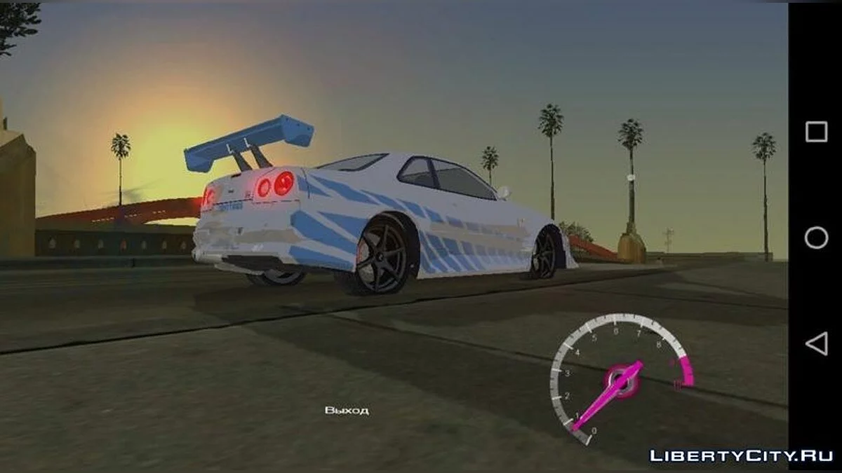 Nissan Skyline GTR34  Tunable / GTA San Andreas (iOS, Android)