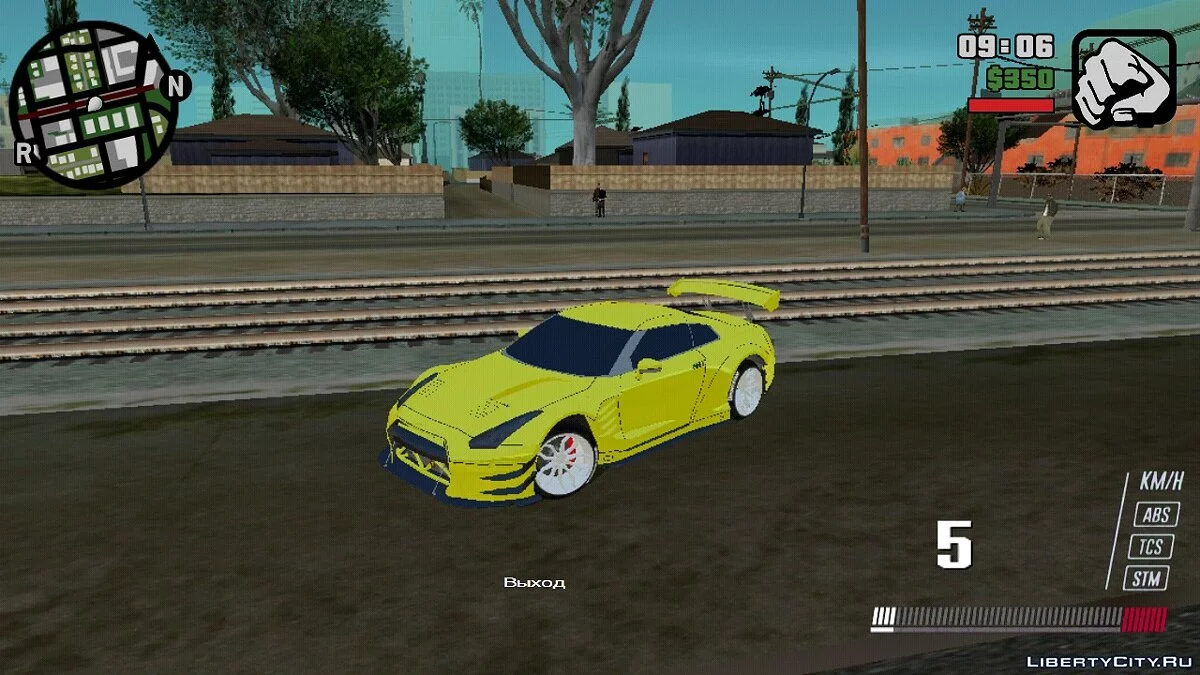 Nissan GT-R R35 Bensopra / GTA San Andreas (iOS, Android)