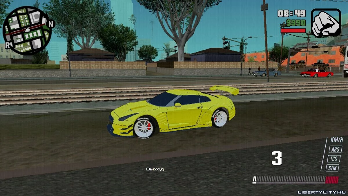 Nissan GT-R R35 Bensopra / GTA San Andreas (iOS, Android)