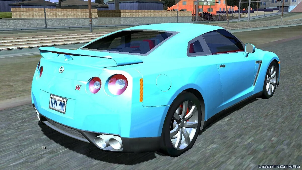 Nissan GTR R35 (DFF uniquement) / GTA San Andreas (iOS, Android)