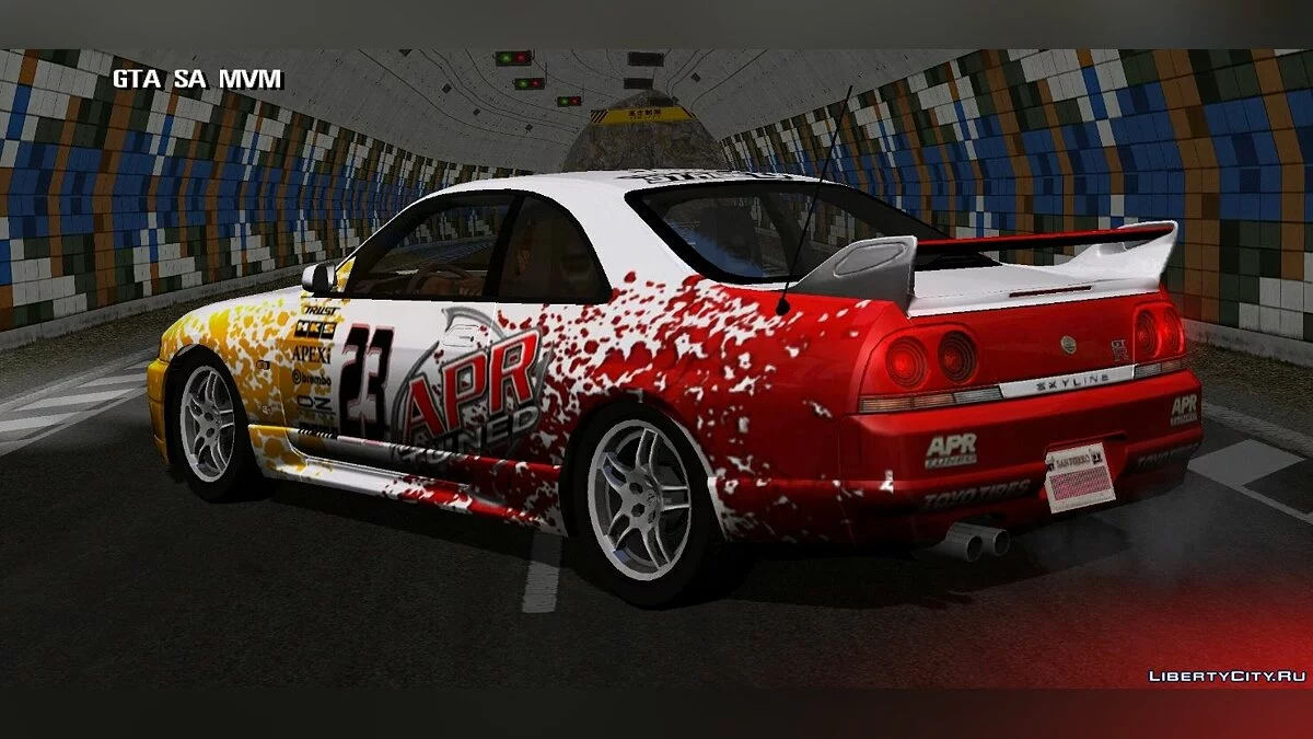 Nissan R33 / GTA San Andreas (iOS, Android)