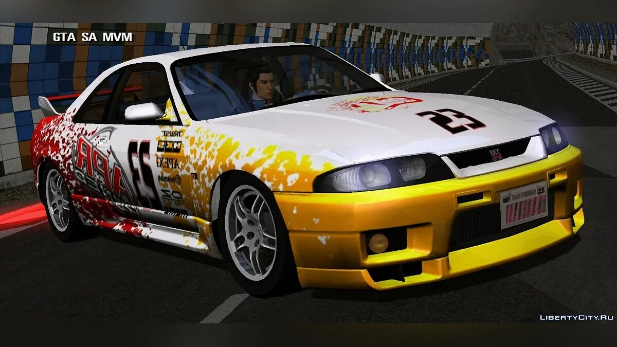 Nissan R33 / GTA San Andreas (iOS, Android)