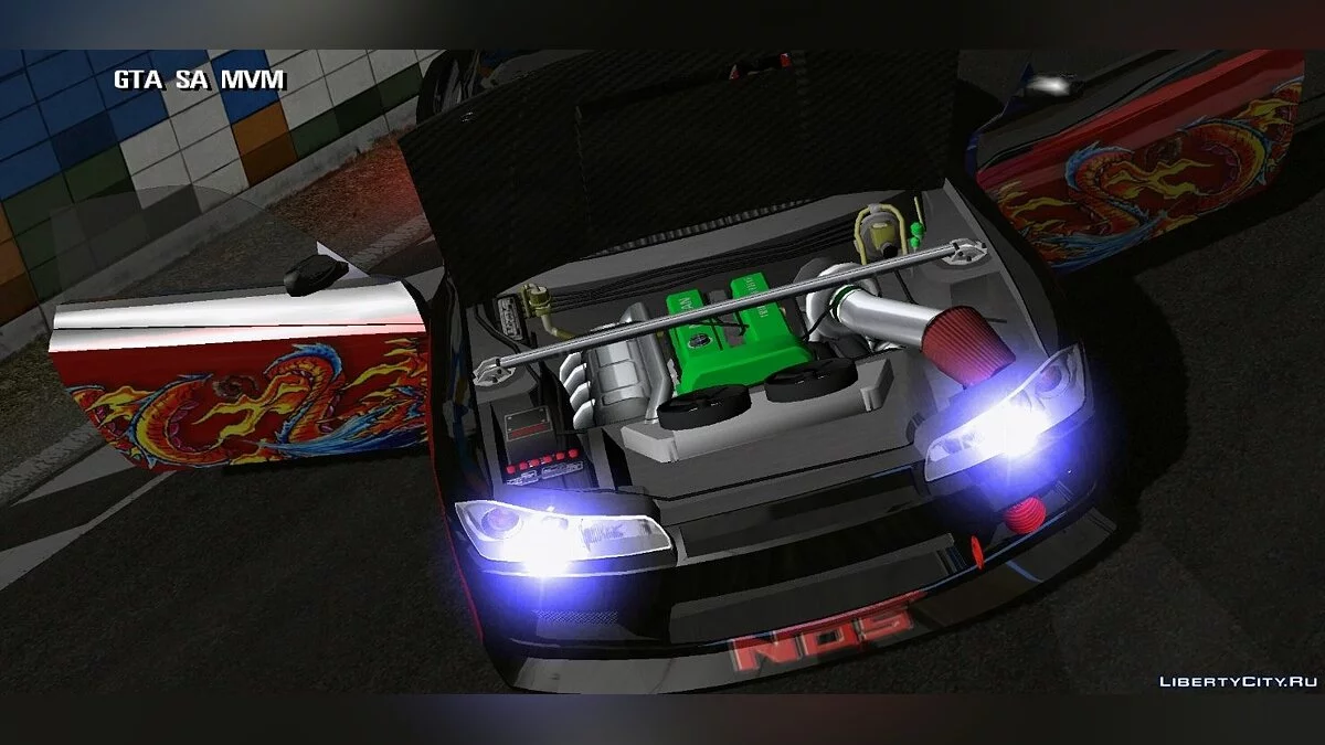 Nissan Silvia S15 Dragon / GTA San Andreas (iOS, Android)