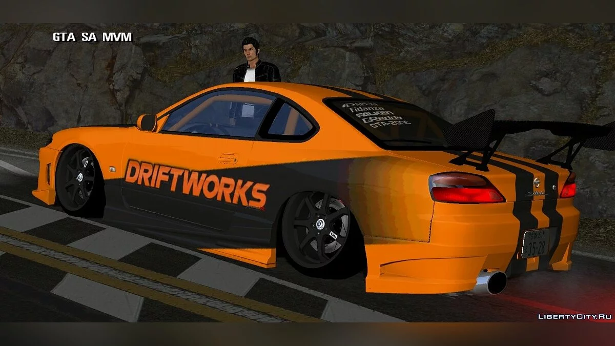 نيسان سيلفيا S15 / GTA سان أندرياس (iOS، أندرويد)