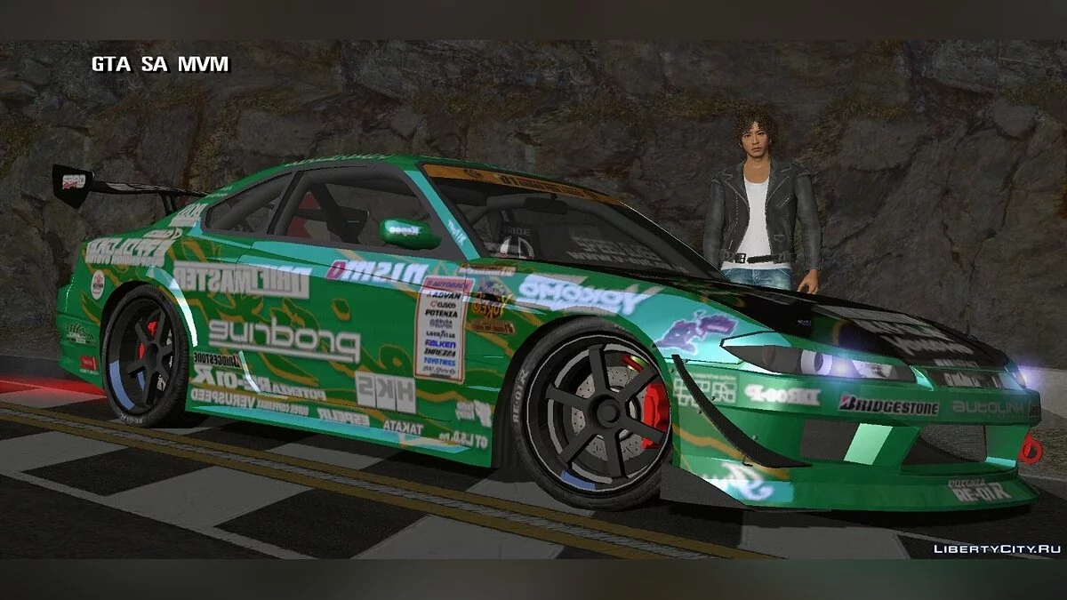 Nissan Silvia + Vinyls / GTA San Andreas (iOS, Android)