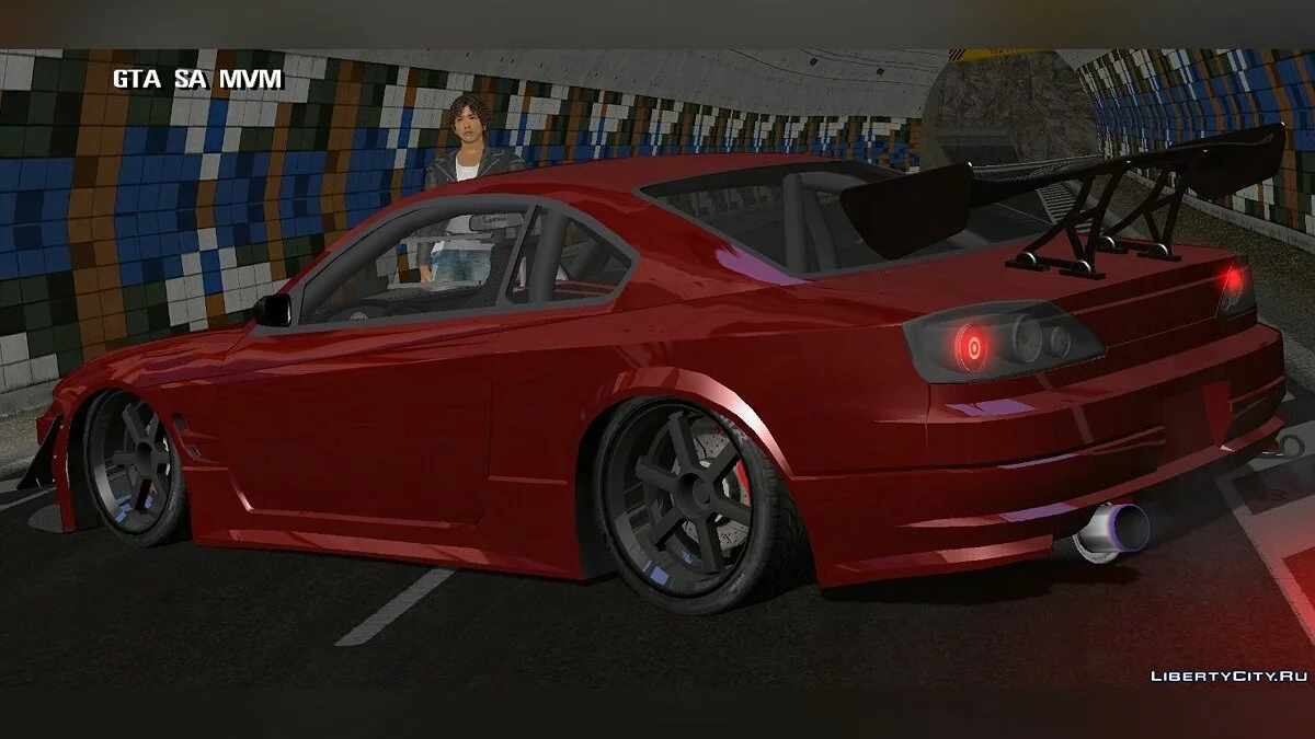 Nissan Silvia + Vinyls / GTA San Andreas (iOS, Android)