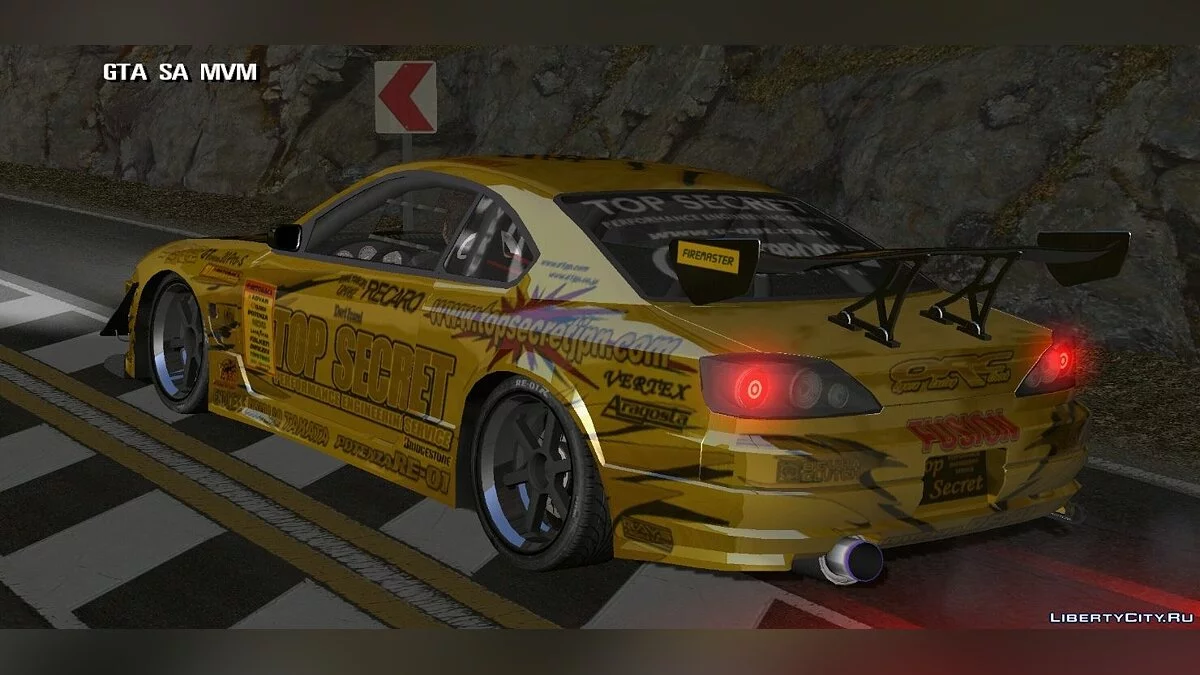 Nissan Silvia + Vinyls / GTA San Andreas (iOS, Android)
