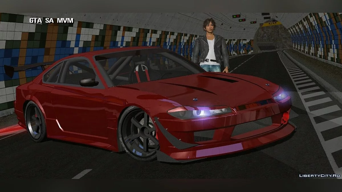 Nissan Silvia + Vinyls / GTA San Andreas (iOS, Android)