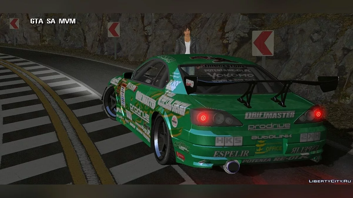 Nissan Silvia + Vinyls / GTA San Andreas (iOS, Android)