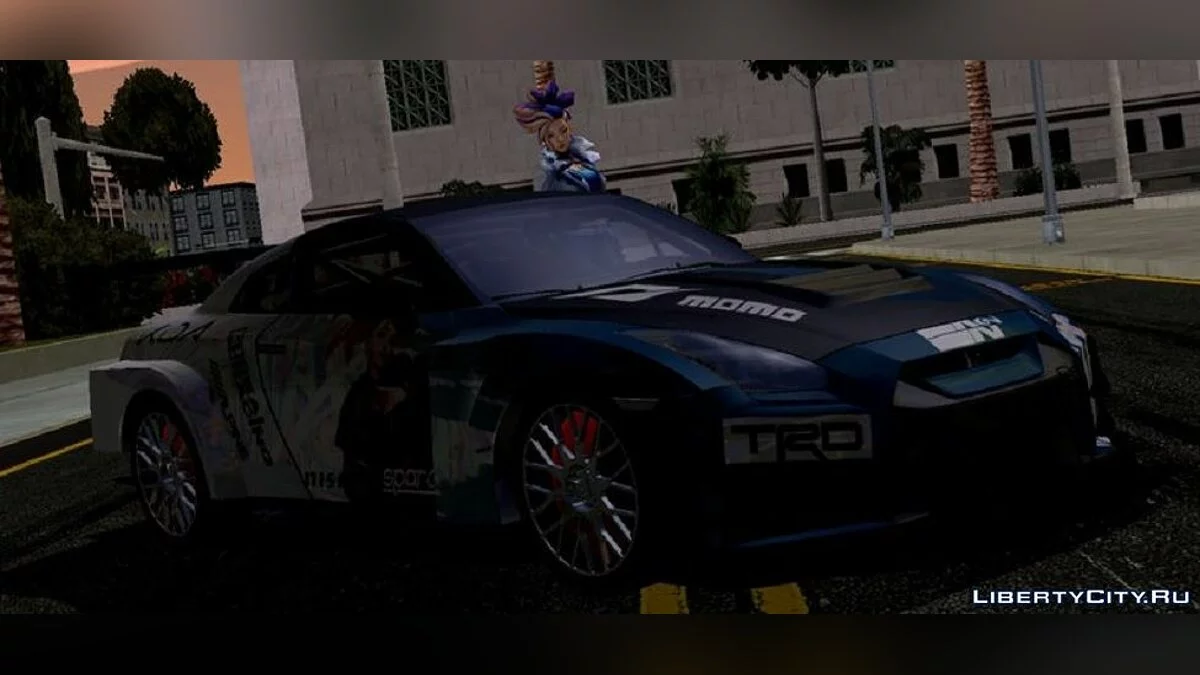 Nissan GT-R GT3 / GTA San Andreas (iOS, Android)