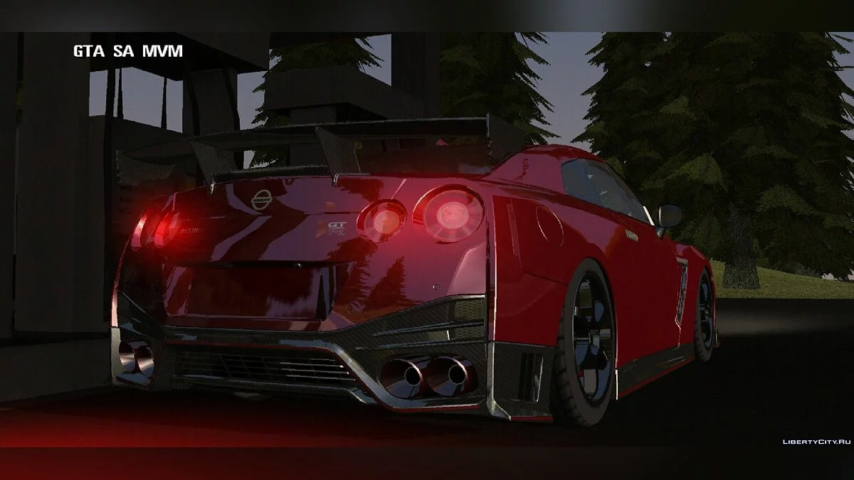 Nissan GT-R R35 / GTA San Andreas (iOS, Android)