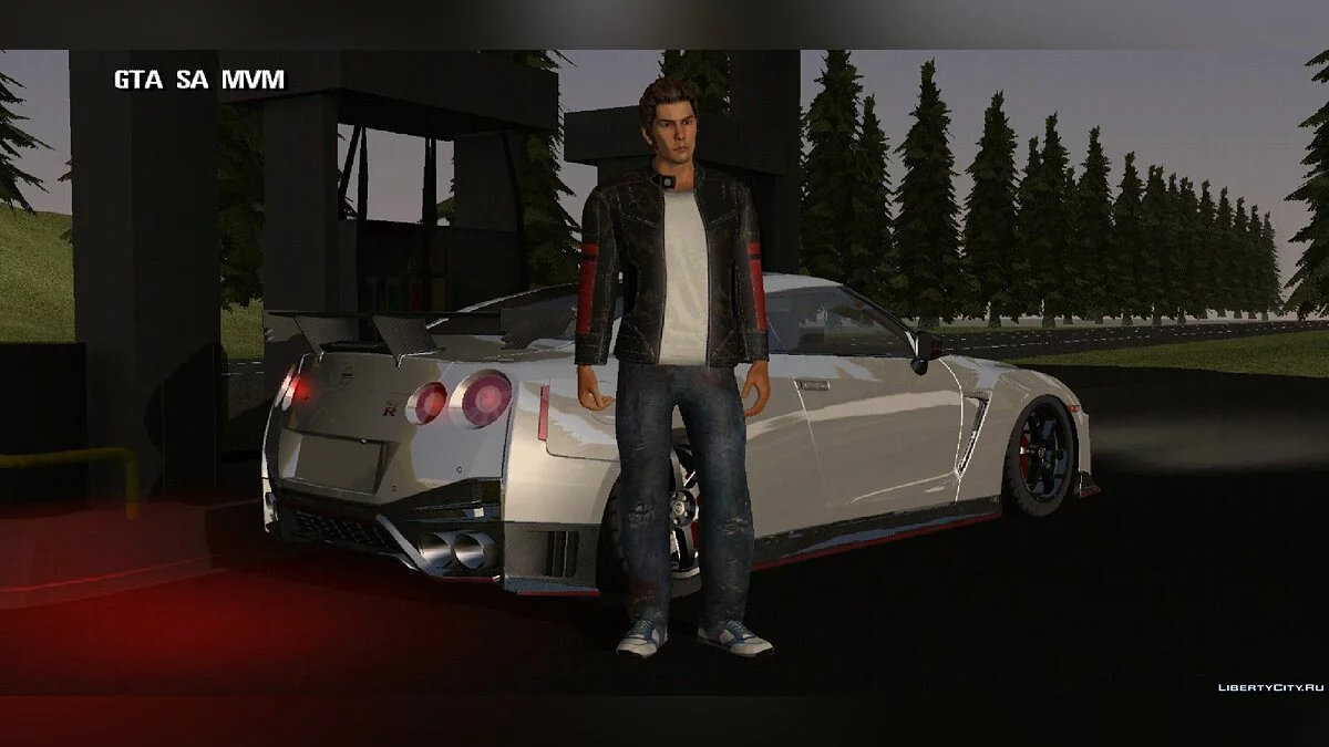 Nissan GT-R R35 / GTA San Andreas (iOS, Android)