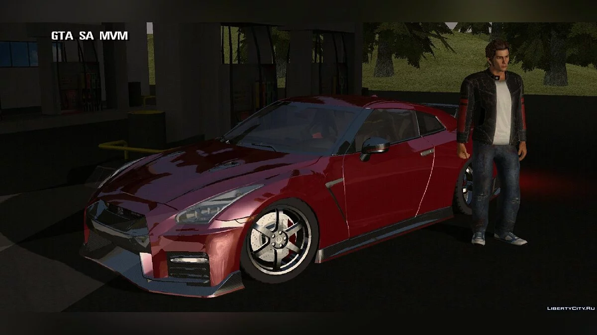 Nissan GT-R R35 / GTA San Andreas (iOS, Android)