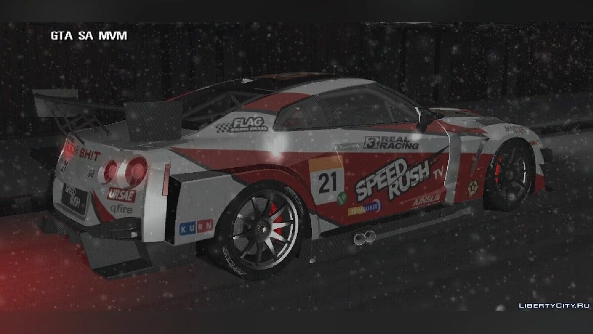 Nissan GT-R R35 / GTA San Andreas (iOS, Android)