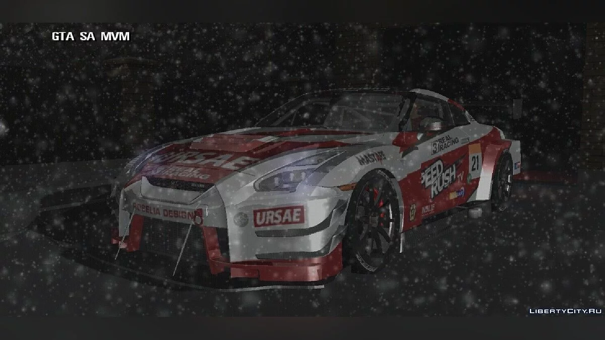 Nissan GT-R R35 / GTA San Andreas (iOS, Android)