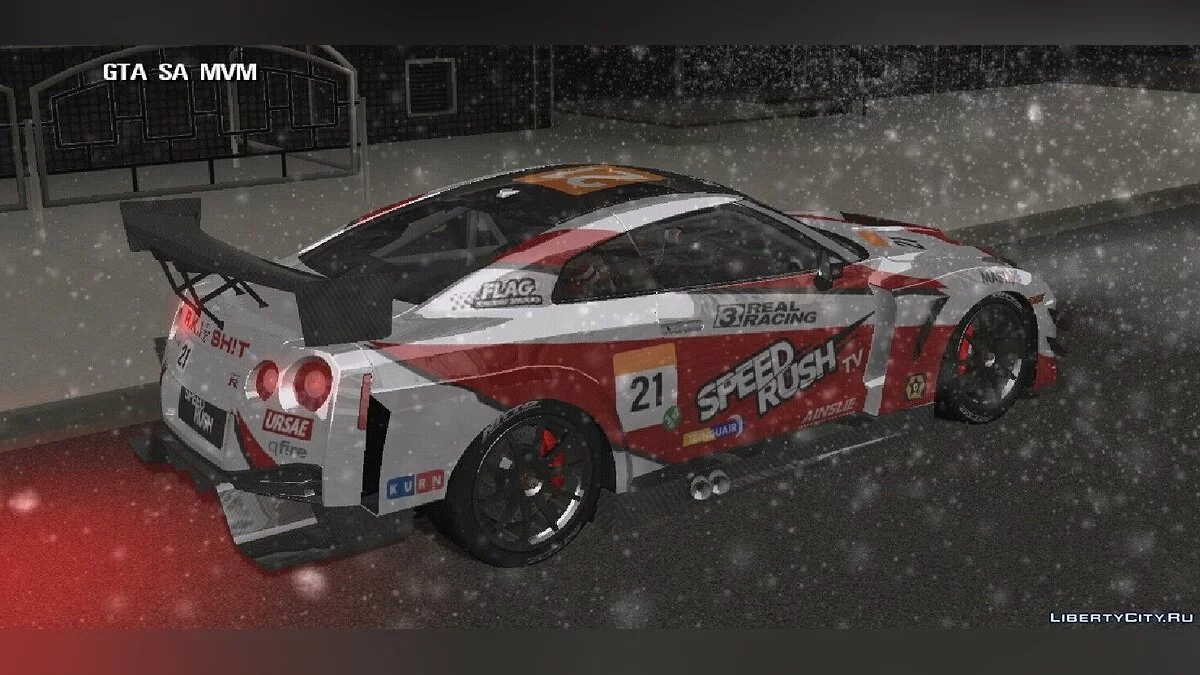 Nissan GT-R R35 / GTA San Andreas (iOS, Android)