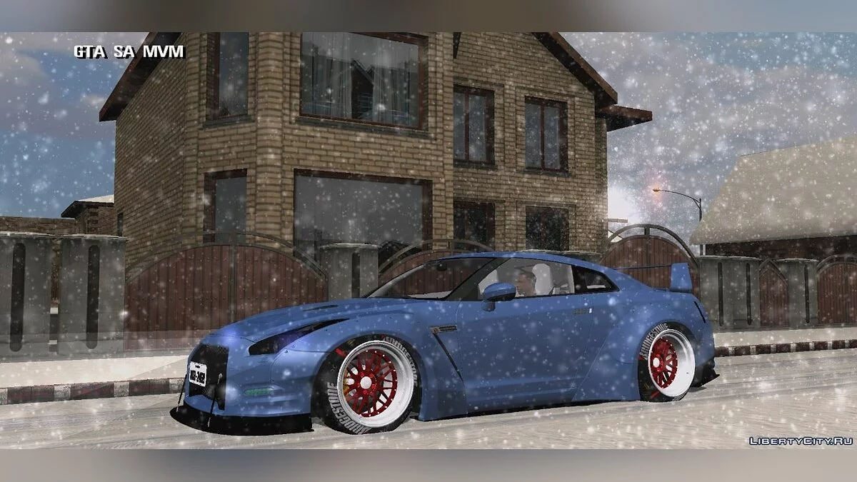 Nissan GT-R (R35) / GTA San Andreas (iOS, Android)