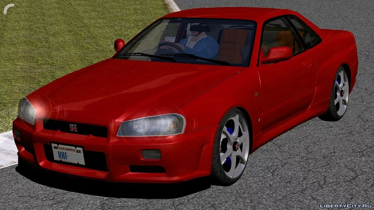 Nissan GTR R34 / GTA San Andreas (iOS, Android)