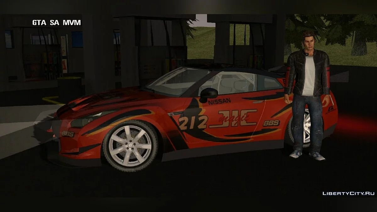 Nissan GTR R35 / GTA San Andreas (iOS, Android)