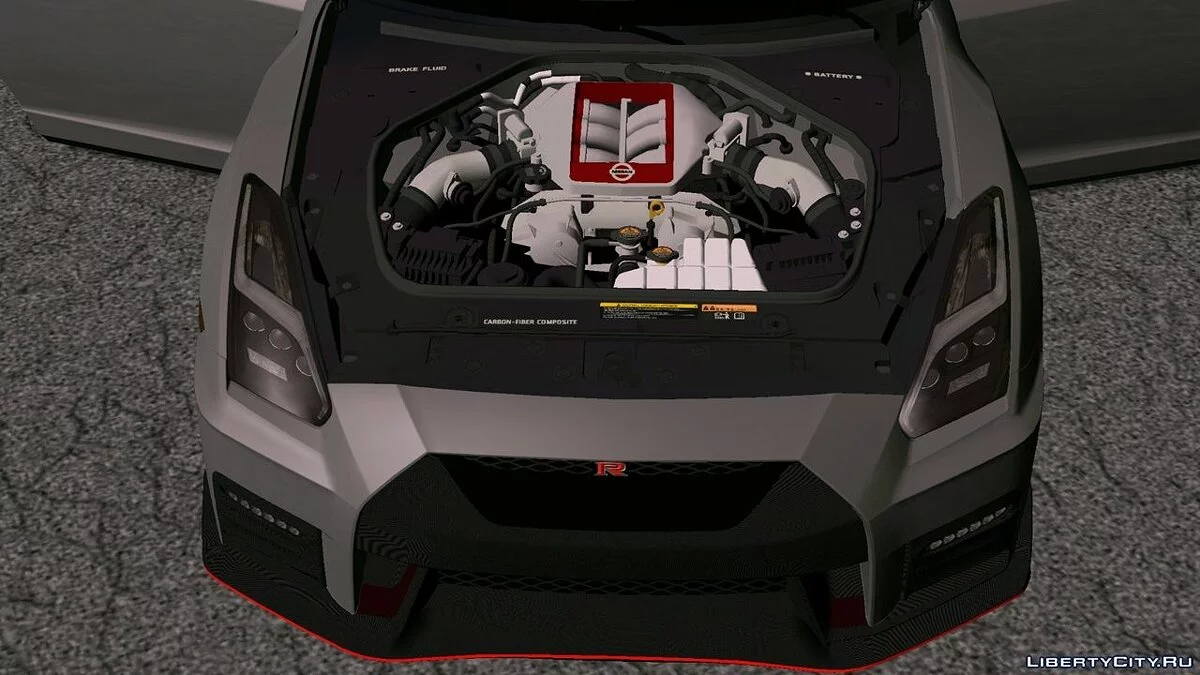 Nissan GTR R35 / GTA San Andreas (iOS, Android)