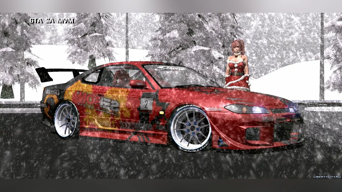 Nissan + vinyl kit / GTA San Andreas (iOS, Android)