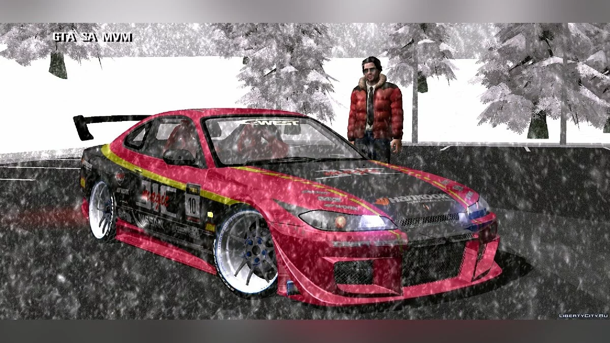 Nissan + vinyl kit / GTA San Andreas (iOS, Android)