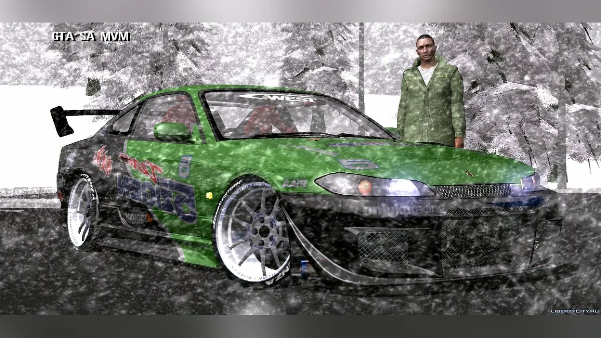Nissan + vinyl kit / GTA San Andreas (iOS, Android)