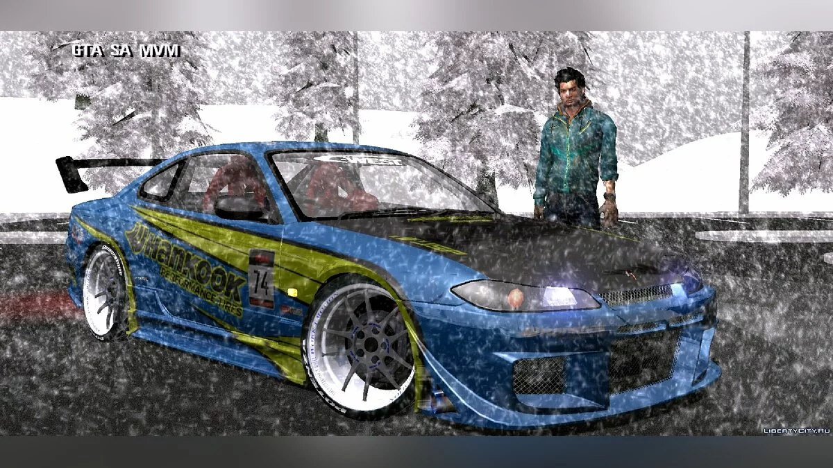 Nissan + vinyl kit / GTA San Andreas (iOS, Android)