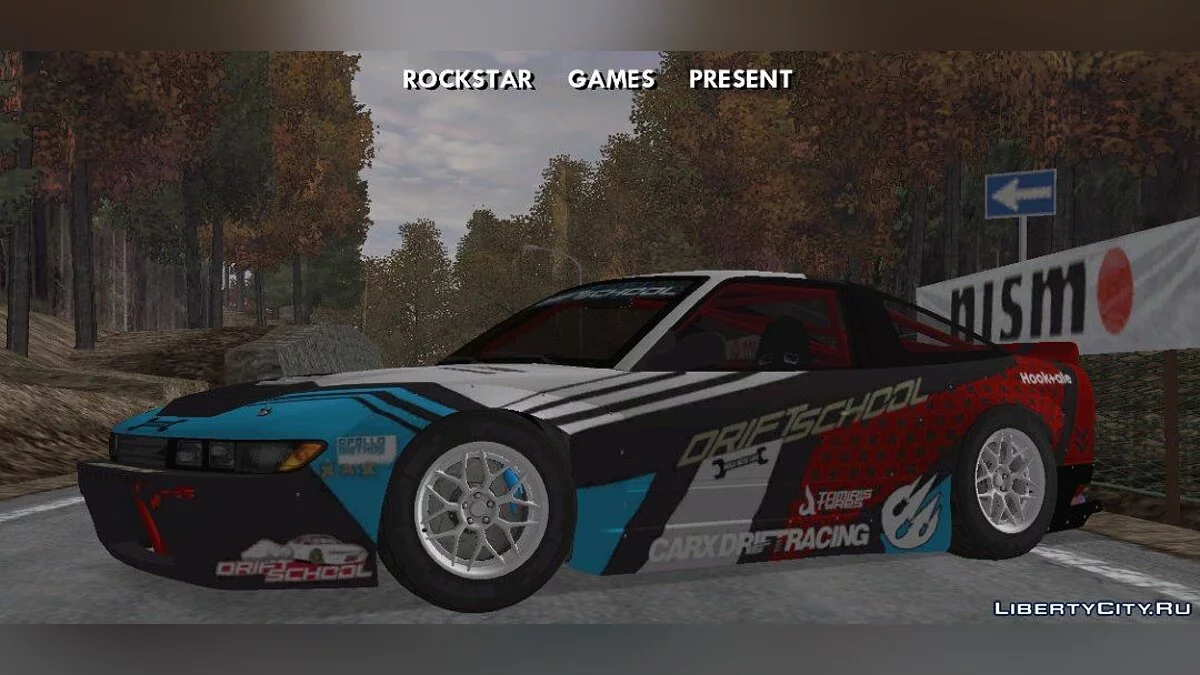 Ніссан Сільвія S13SX 1993 Рокет Бані / GTA San Andreas (iOS, Android)