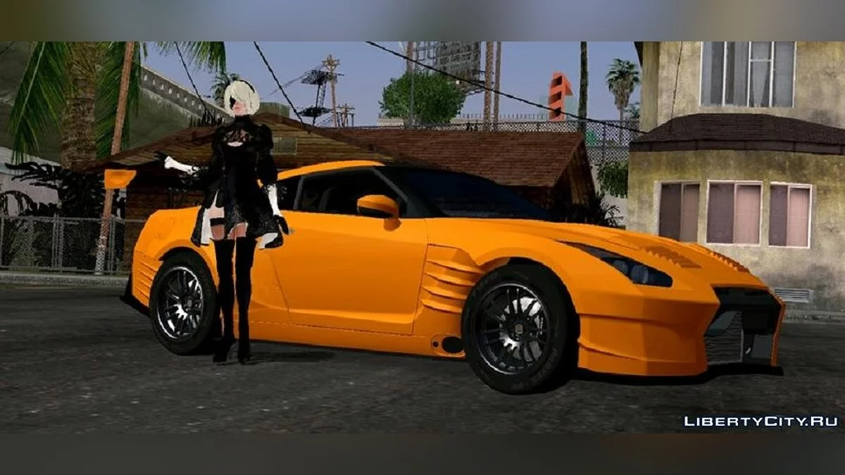 Nissan GT-R Bensopra / GTA San Andreas (iOS, Android)