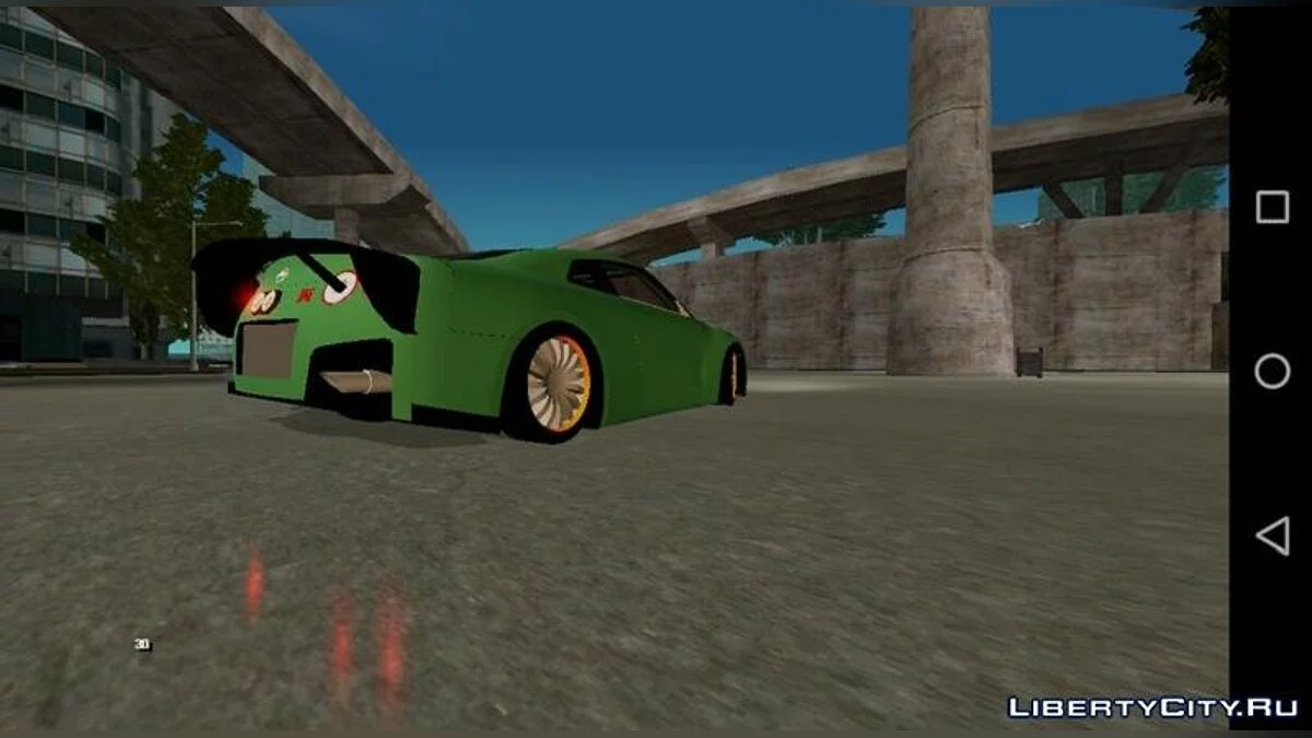 Nissan GTR R-35 Top Speed (nur DFF) / GTA San Andreas (iOS, Android)