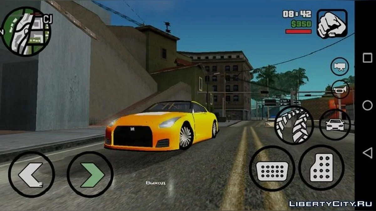 Nissan GTR R-35 Top Speed (nur DFF) / GTA San Andreas (iOS, Android)